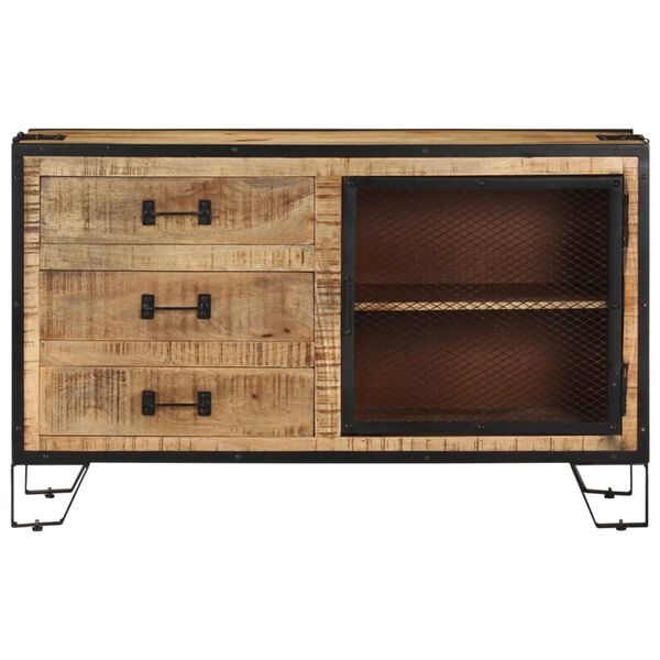 VidaXL Dressoir Massief Mangohout 100x31x60 cm (55% Korting)
