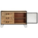 VidaXL Dressoir Massief Mangohout 100x31x60 cm (55% Korting)