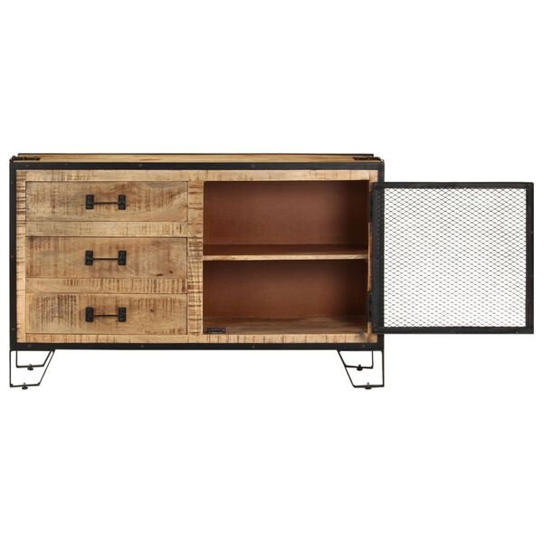 VidaXL Dressoir Massief Mangohout 100x31x60 cm (55% Korting)