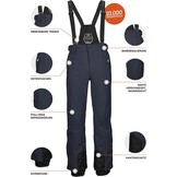Heren Skibroek Enosh Marine - Waterdicht & Ademend met Bretels