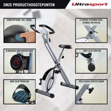 Opvouwbare Hometrainer Ultrasport F-Bike Pro - 35% Korting