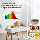 LES FLEURS LED Vloerlamp Wit - 35% Korting