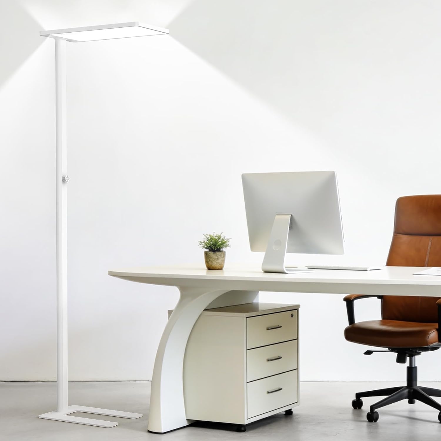 LES FLEURS LED Vloerlamp Wit - 35% Korting