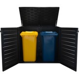 Grote Vuilniscontainerbox 1170L met Korting - Weerbestendig & Afsluitbaar