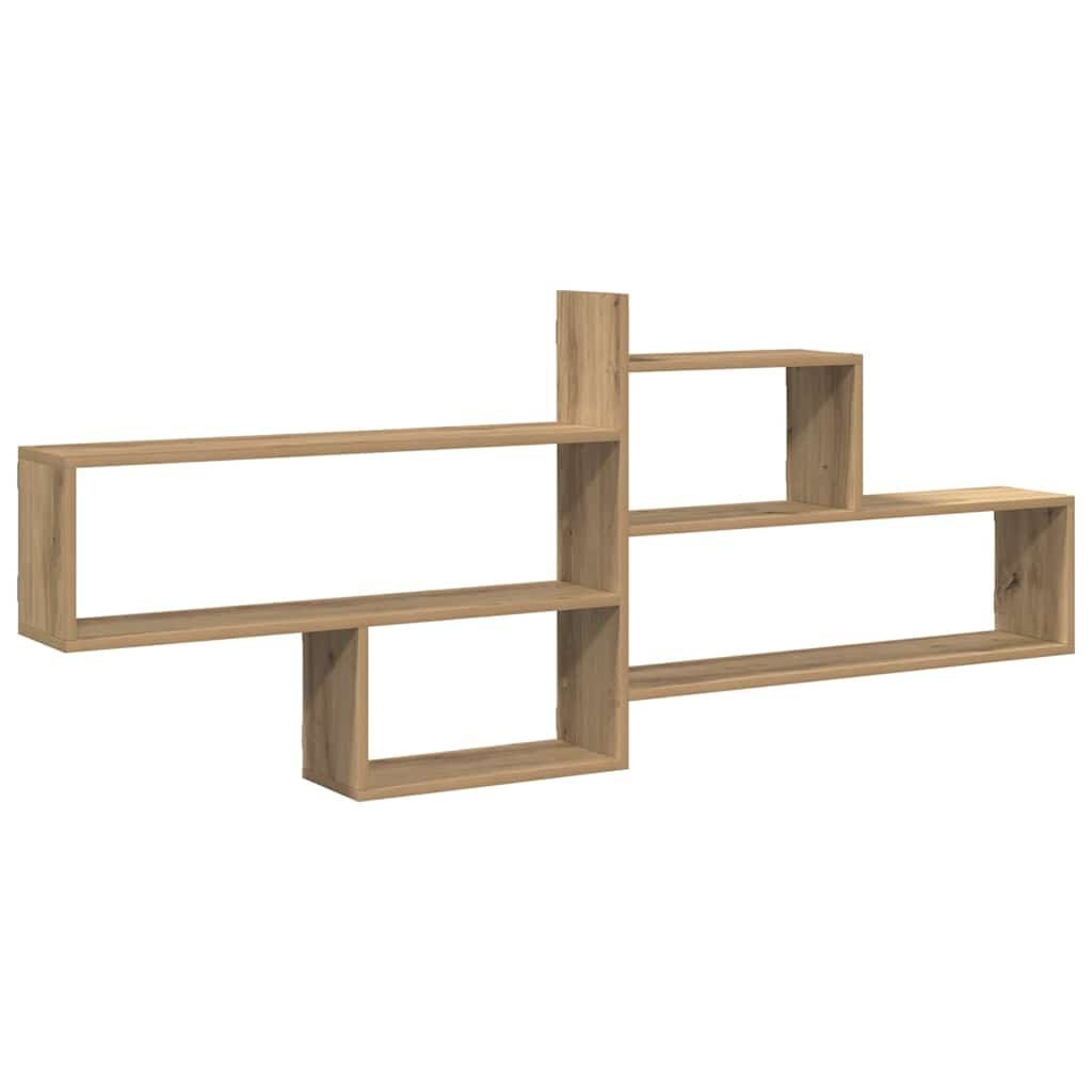 vidaXL Wandschap Eikenhout 167,5x18x68cm - 34% Korting