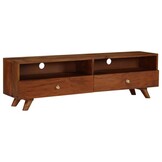 Tv-meubel 140x30x40 cm Massief Gerecycled Hout - 30% Korting