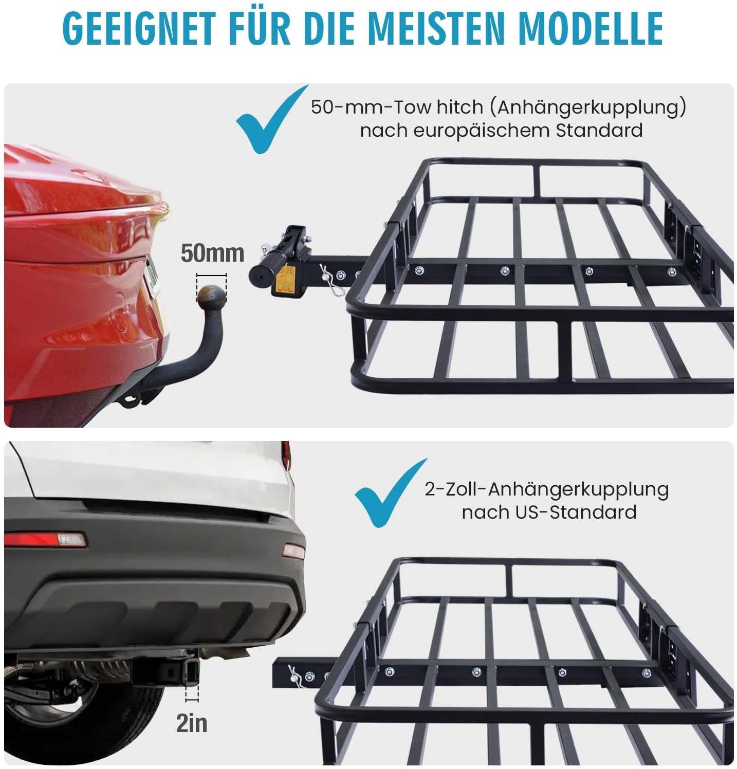 Fietsendrager voor Trekhaak 152x61x15 cm - 35% Korting