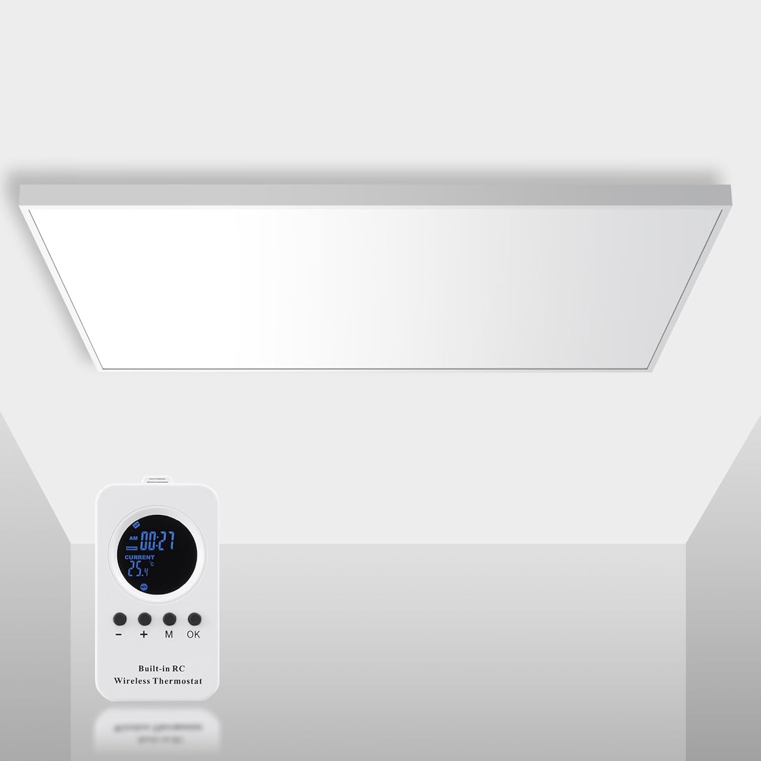 Infrarood Paneel 1000W - Plafondmontage - incl. Afstandsbediening - 34% Korting