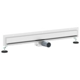 Douche Afvoer Wandmontage 80 cm Zilver Roestvrij Staal - 60% Korting
