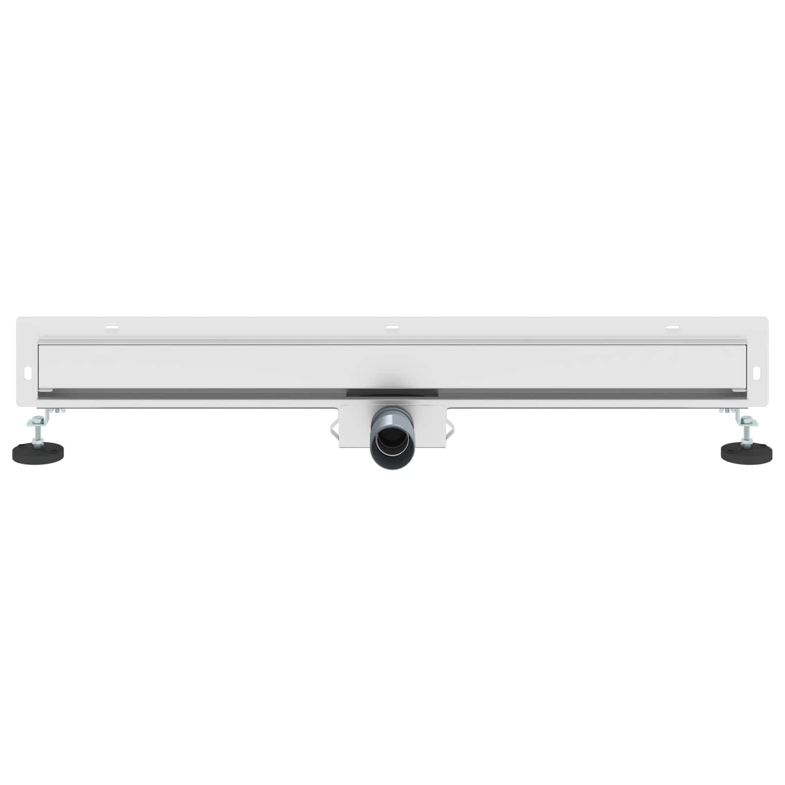 Douche Afvoer Wandmontage 80 cm Zilver Roestvrij Staal - 60% Korting
