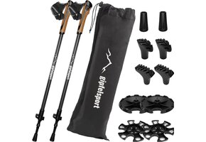 Nordic Walking Stokken (34% Korting) | Verstelbaar 77-120 cm
