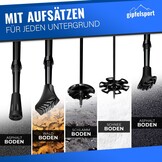 gipfelsport Nordic Walking stokken carbon en aluminium - telescopische wandelstokken verstelbaar | Nordic Walking-stokken voor heren en dames | wandelstokken verstelbaar van 77 cm - 120 cm