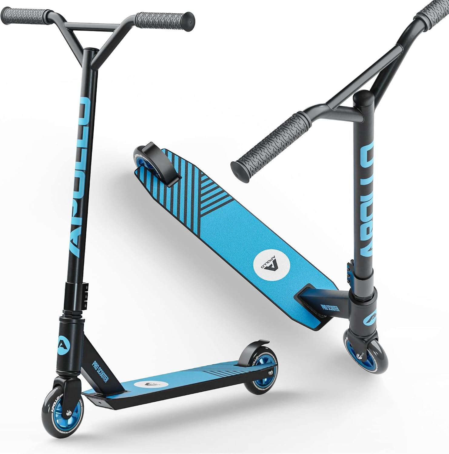 Apollo Stunt Scooter - Genius Pro - Hoogwaardige Stuntstep - Funstep - ABEC 9 Kogellagers - 100 mm Wielen met Aluminium Kern - Funscooter - Step