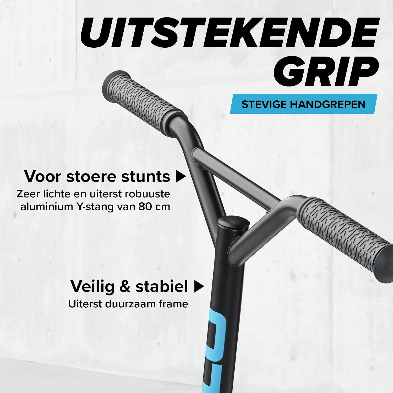 Apollo Stunt Scooter - Genius Pro - Hoogwaardige Stuntstep - Funstep - ABEC 9 Kogellagers - 100 mm Wielen met Aluminium Kern - Funscooter - Step