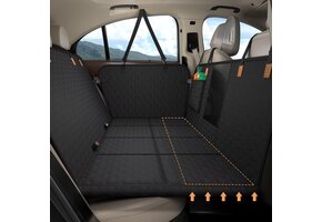 Waterdichte Hondendeken Auto Achterbank - 127x62cm Zwart (29% Korting)