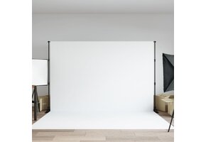 Verstelbare Achtergrondstandaard 305x243 cm - Staal Zwart - 59% Korting