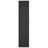 VidaXL Tuinkast Zwart - 65x37x165 cm - 35% Korting