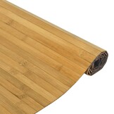 vidaXL Bamboe Vloerkleed Rechthoekig 80x100 cm Naturel (57% Korting)