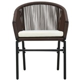 vidaXL Tuinstoelen Set 2x PE-rotan Bruin 61% Korting
