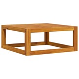 vidaXL Salontafel 68x68x29 cm massief acaciahout