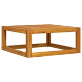 vidaXL Salontafel 68x68x29 cm massief acaciahout