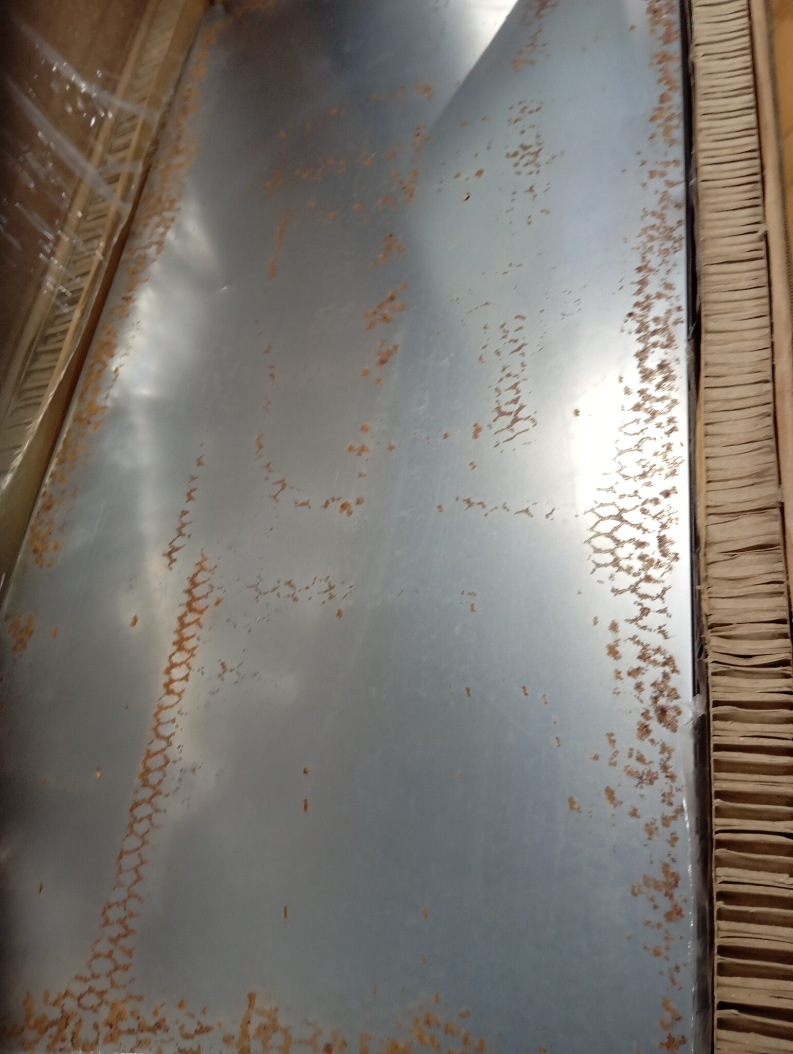 vidaXL Plantenbak roestig 120x40x80 cm weervast staal