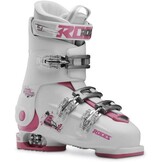 Roces Kinder Idea Free 22.5-25.5 Kinderskischuh-Verstellbar, Deep Pink-White