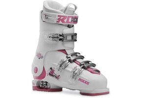 Roces Idea Free Skischoenen - Verstelbaar Maat 36-40 Wit/Roze (53% Korting)