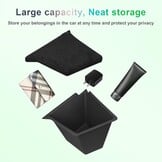 GAFAT Tesla Model Y Juniper & Standard 2025 2026 2027 Kofferbakorganizer, TPE Waterdichte Opbergdoos, Plank voor Kofferbakzijde met Vlokdeksel, Tesla Y Premium Performence Accessoires (2 Stuks)