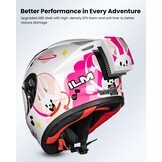ILM Motorhelm Kinderen Volgelaats ECE Model MF521 - Maat XL
