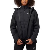 Dames 3-in-1 jas - Waterdicht & Warm - Zwart - 61% Korting