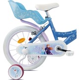 Kinderfiets Meisjes Frozen 16" met Helm - 35% Korting