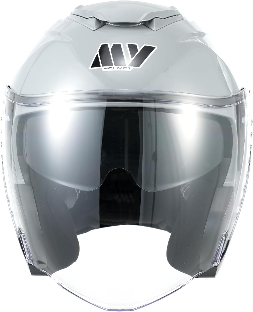 MY Jethelm Rollerhelm mit Sonnenblende,ECE22.06 Zertifizierter,Komfort-Innenfutter Komplett Herausnehmbar,Motorradhelm Mofa Vespa Helm für Herren und Damen,Modell MY-835