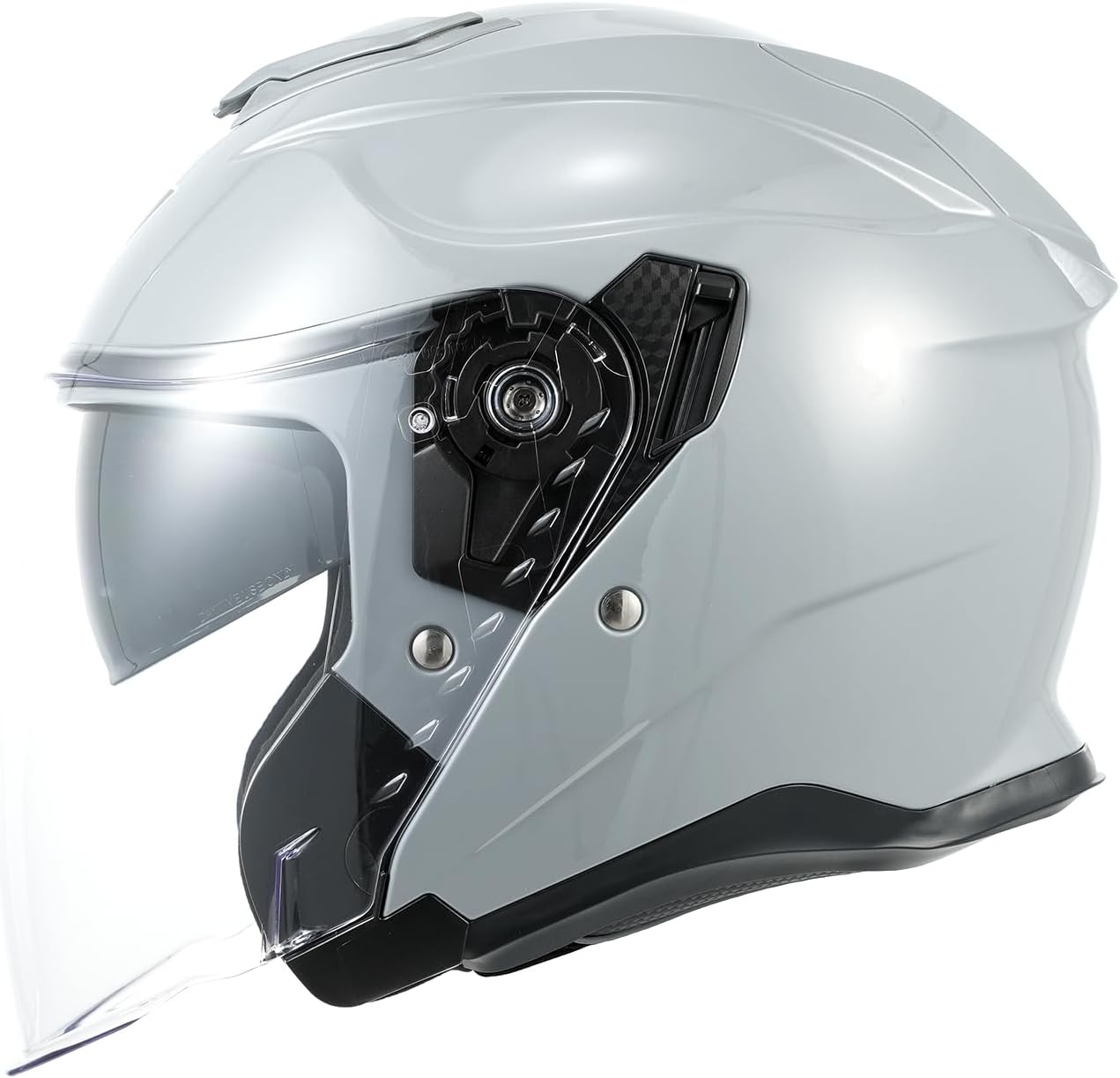 MY Jethelm Rollerhelm mit Sonnenblende,ECE22.06 Zertifizierter,Komfort-Innenfutter Komplett Herausnehmbar,Motorradhelm Mofa Vespa Helm für Herren und Damen,Modell MY-835