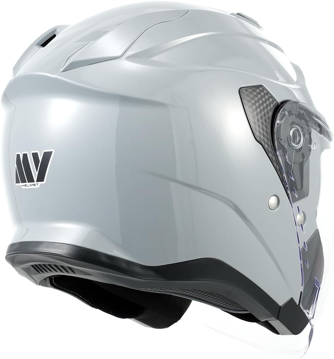 MY Jethelm Rollerhelm mit Sonnenblende,ECE22.06 Zertifizierter,Komfort-Innenfutter Komplett Herausnehmbar,Motorradhelm Mofa Vespa Helm für Herren und Damen,Modell MY-835