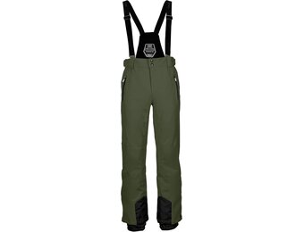 killtec heren Skibroek/functionele broek met afneembare bretels, randbescherming en sneeuwvanger Ksw 100 Enosh Mn Ski Pnts