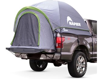 Napier Backroadz Truck Bed with Waterproof Material Coating, Comfortable and Spacious 2 Person Camping Tent, Compact and Full Size Regular Bed Long Bed, Waterproof Bed Tent, Durable and Sturdy Tent