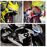 Aerodynamische Motorspoiler Aprilia RS660 Geel - 36% Korting