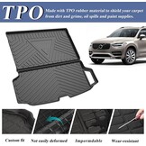 Psler Auto Bescherming Waterdichte Bagage Kofferbak Tray Starter Mat voor XC90 2015 2016 2017 2018 2019 2020 2021 2022 2023 - Maat Volvo XC90 2015-2023