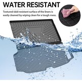 Psler Auto Bescherming Waterdichte Bagage Kofferbak Tray Starter Mat voor XC90 2015 2016 2017 2018 2019 2020 2021 2022 2023 - Maat Volvo XC90 2015-2023