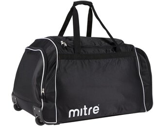 Mitre Corre Wheeled Sporttas - Zwart