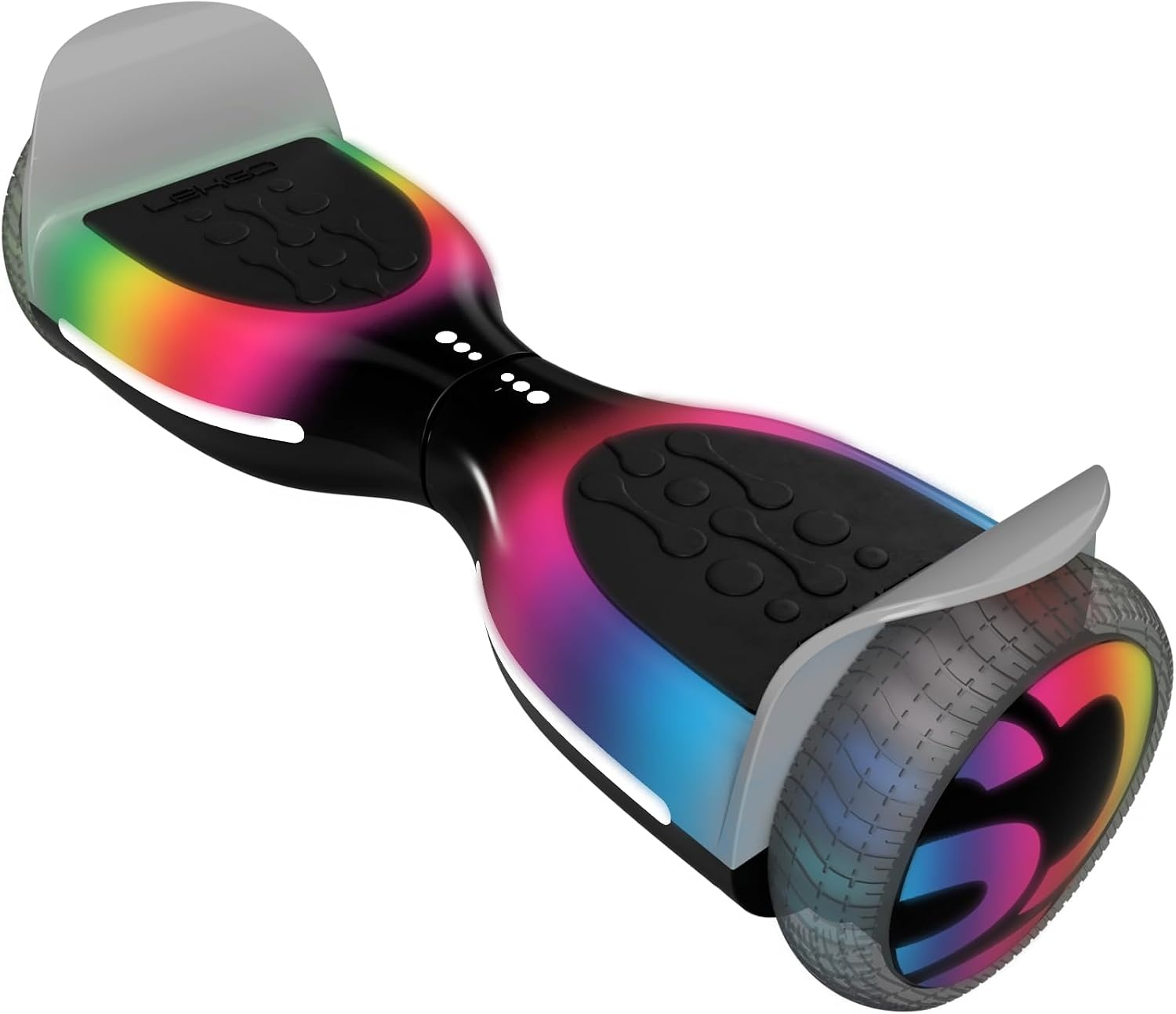 Lexgo PHANTOM Hoverboard voor kinderen, elektrisch overboord met stalen frame, 6,5 inch wielen en 2 borstelloze motoren vanaf 250 W, hoverboard voor kinderen met snelheden tot 12 km/u en een bereik
