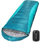 Bessport Slaapzak voor camping, 3-4 seizoenen, -8 °C - 20 °C, winterslaapzak, lichtgewicht, waterdicht en warm, voor volwassenen, rugzakreizen, kamperen, wandelen en reizen