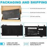 Dell Laptopaccu 97Wh - 39% Korting