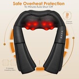 Brelley Neck Massager With Heat 3D Massage, Neck Massager For Relieving Muscle Pain Gifts For Women And Men | 3D Massage, Relieve Muscle Pain Gift for Women and Men