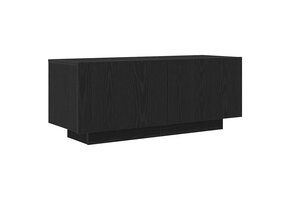 Moderne TV-kast Zwart 100x35x40cm Bewerkt Hout | 34% Korting