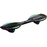 Razor Ripster Lightshow Waveboard - Zwenkbaar Board voor Kinderen 8+ met 360° Besturing, Motion Activated Light Up Deck, 5 Licht Modi, Anti-Slip, Compact & Lichtgewicht 2 Wiel Board - Zwart