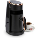 Turkish Coffee Maker, Automatic Turk Kahve Makinesi with 600W Steam System and Automatic Shut-Off, Perfect for 3-5 Cups Perfect Turk Kahve