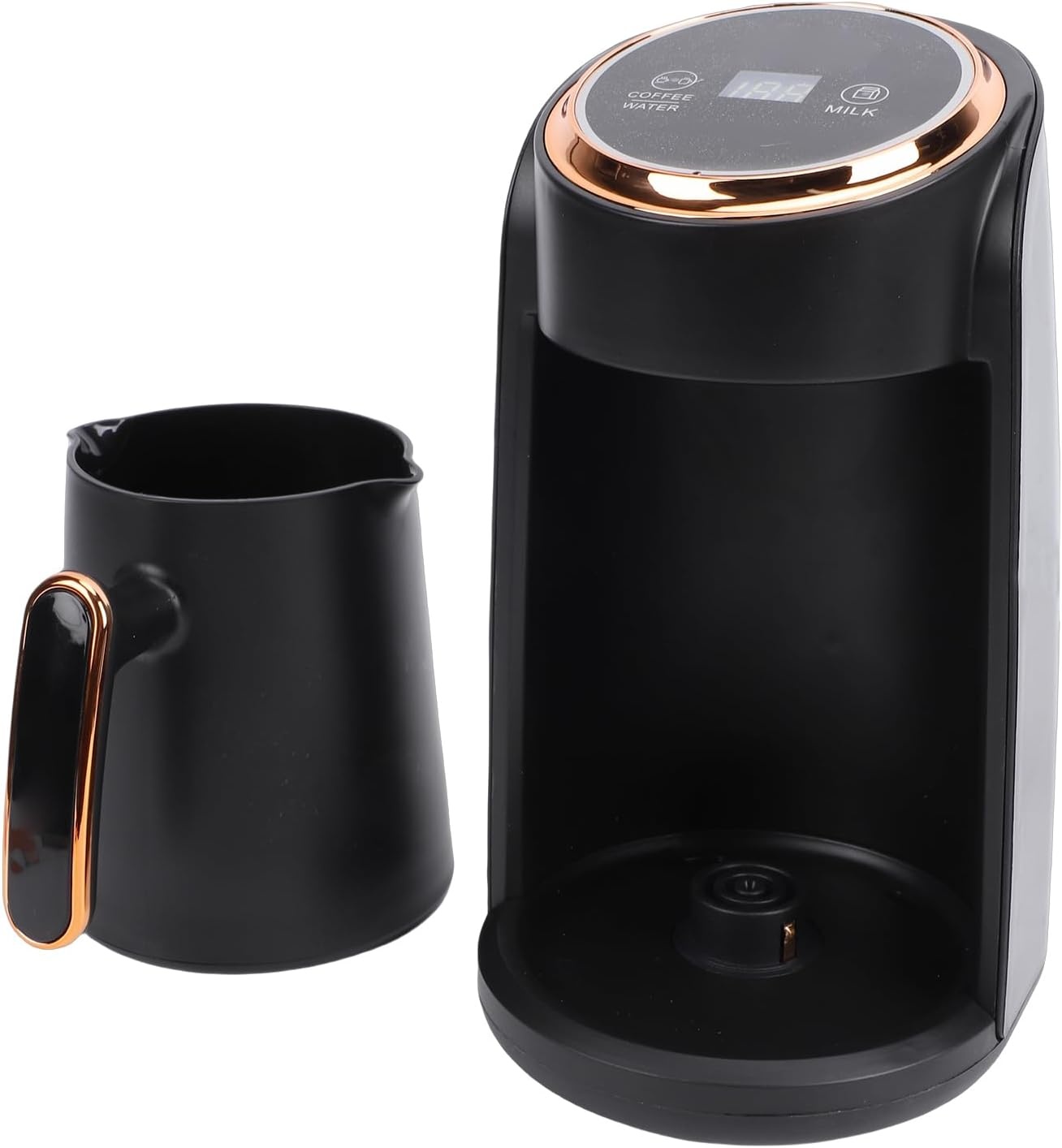 Turkish Coffee Maker, Automatic Turk Kahve Makinesi with 600W Steam System and Automatic Shut-Off, Perfect for 3-5 Cups Perfect Turk Kahve