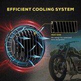 DREAMIZER 7 inch motorfiets led-koplamp met DRL wit Angel Eye indicator barnsteen compatibel met Harley Electra Glide, Softail 1984-2018, Street Glide 2006-2014, Wrangler JK TJ.